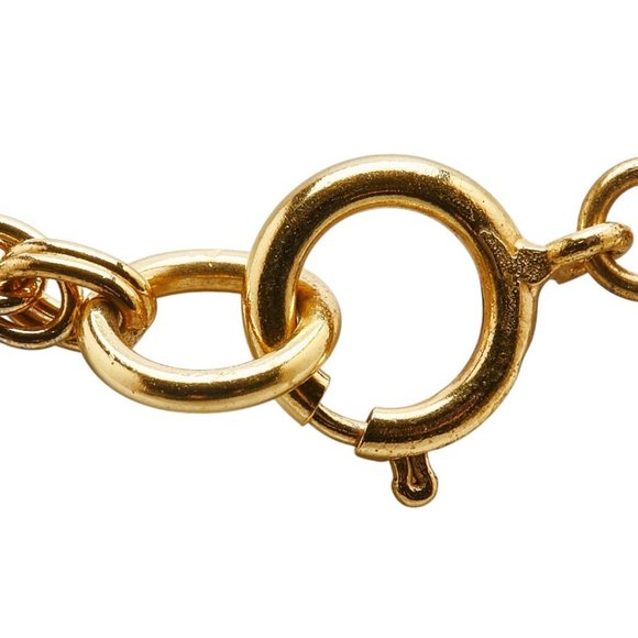 CHANEL Coco Mark Matelasse Bag Motif Necklace Gold Plated - Picture 4 of 7